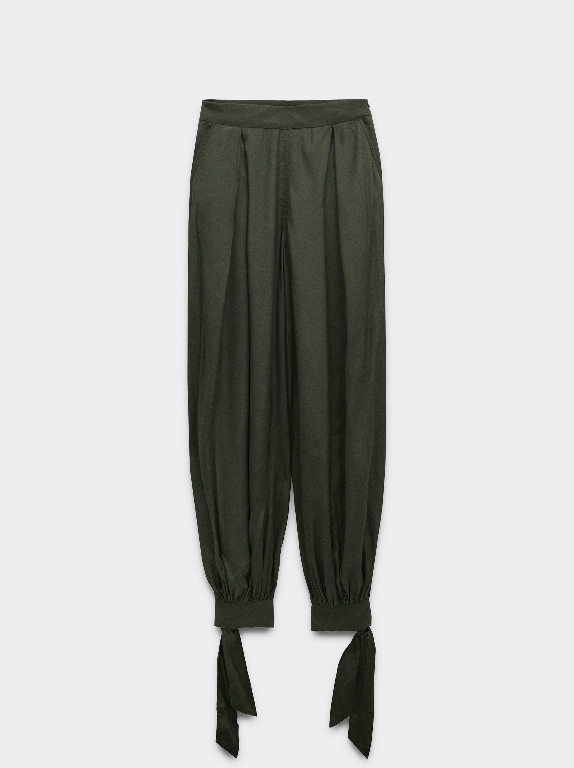 Pantalón Holgado Con Tiras