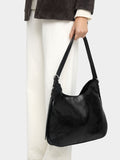 Bolso De Hombro Efecto Craquelado