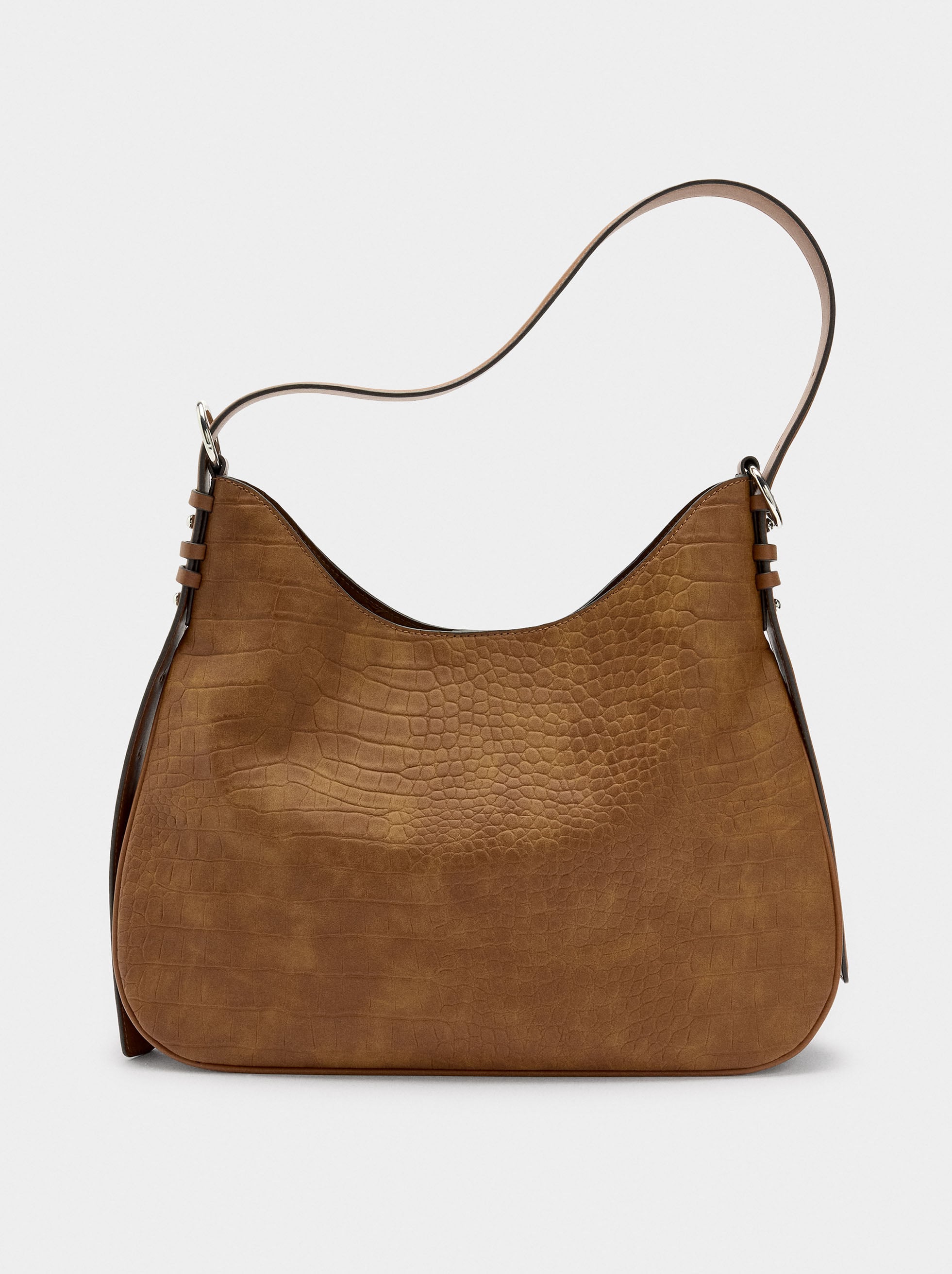 Bolso De Hombro Con Grabado Animal