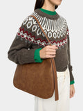 Bolso De Hombro Con Grabado Animal