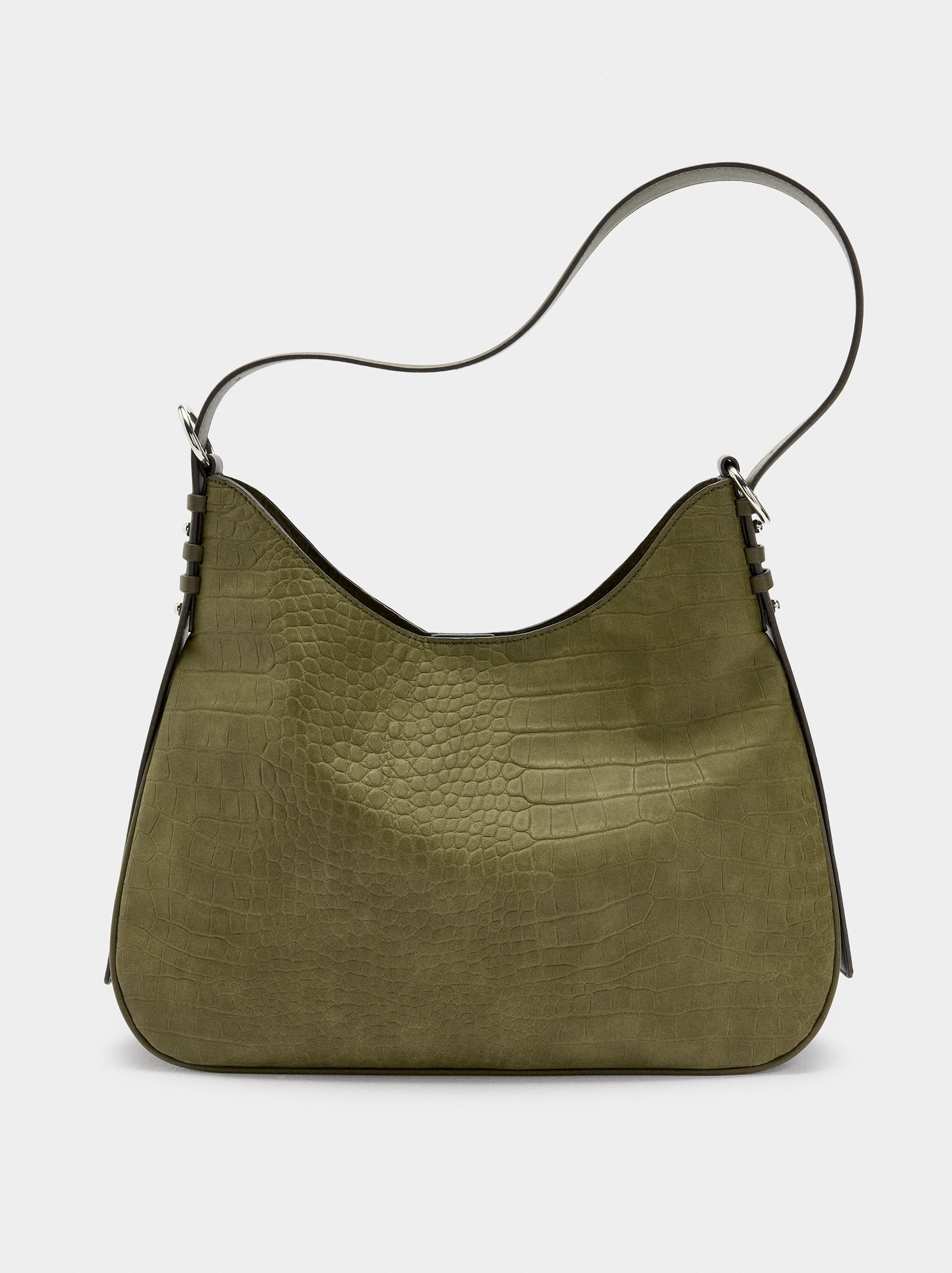 Bolso De Hombro Con Grabado Animal