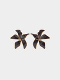 Pendientes Flor Con Esmalte