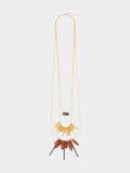 Collar Triple Con Colgantes De Barras