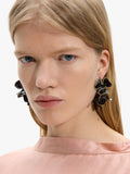 Aros Con Flores Esmaltadas