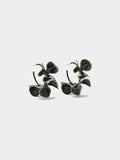 Aros Con Flores Esmaltadas