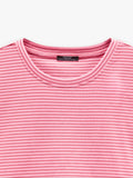 Camiseta De Algodón Con Rayas