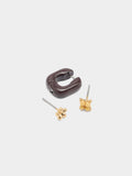 Set De Pendientes Con Esmalte