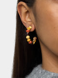 Aros Abiertos Con Esmalte
