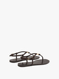 Sandalias Planas Thong Con Tiras