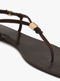 Sandalias Planas Thong Con Tiras