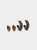 Set De Pendientes Con Esmalte