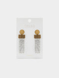 Pendientes Maxi Largos Con Esferas