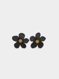 Pendientes Maxi Flor Efecto Piel
