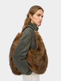 Bolso Hobo Efecto Pelo