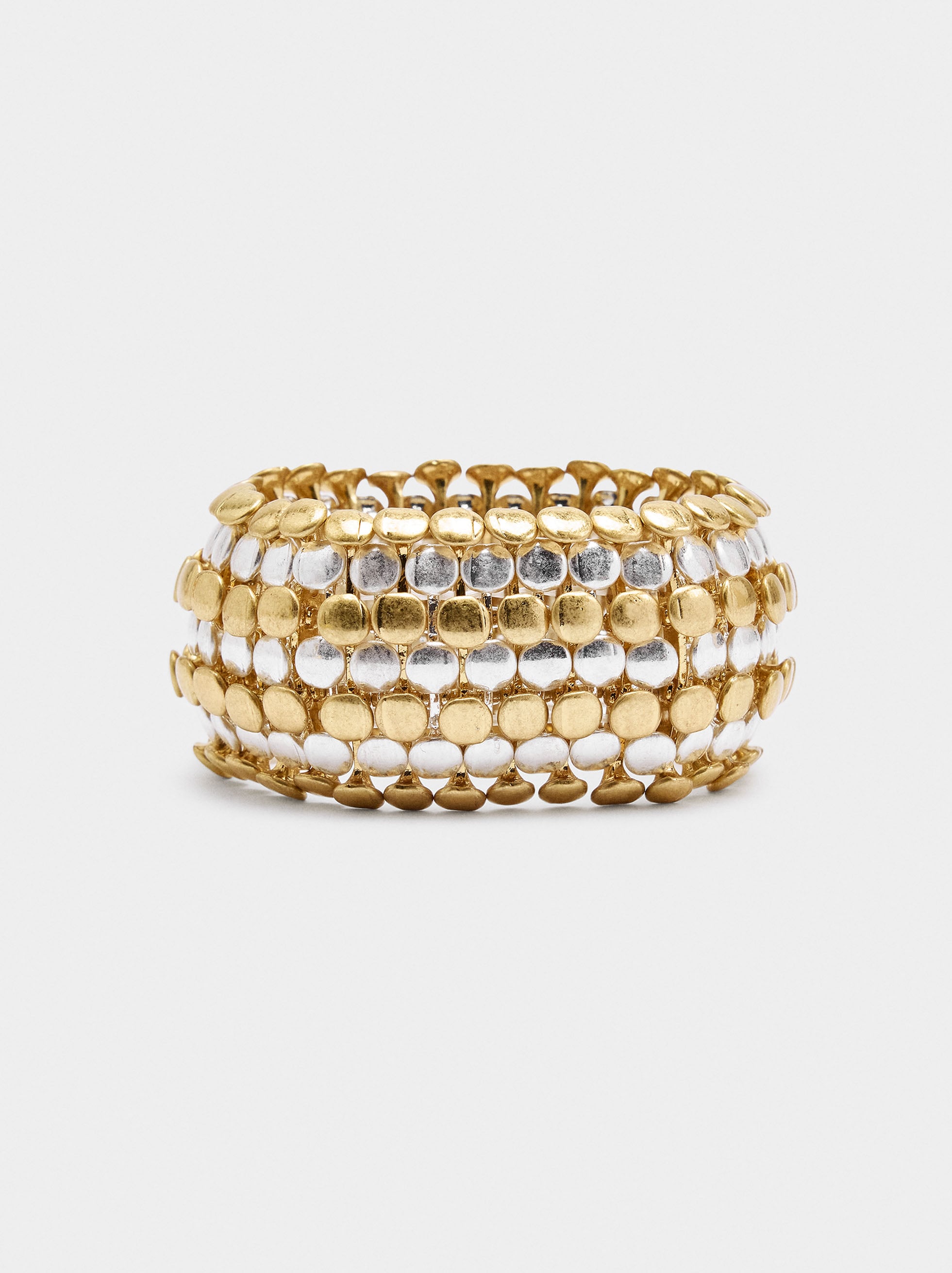 Pulsera Elástica Bicolor
