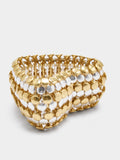 Pulsera Elástica Bicolor