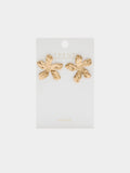 Pendientes Maxi Flor Con Textura