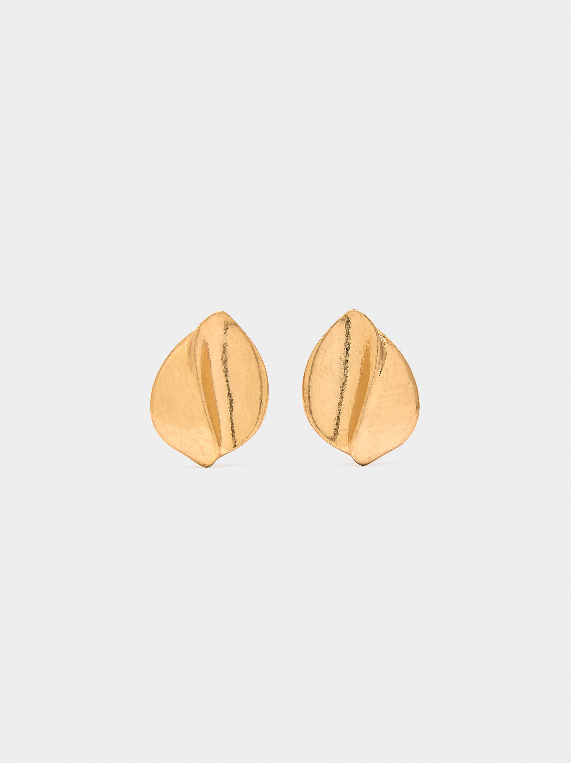 Pendientes Maxi Pétalos Con Relieve