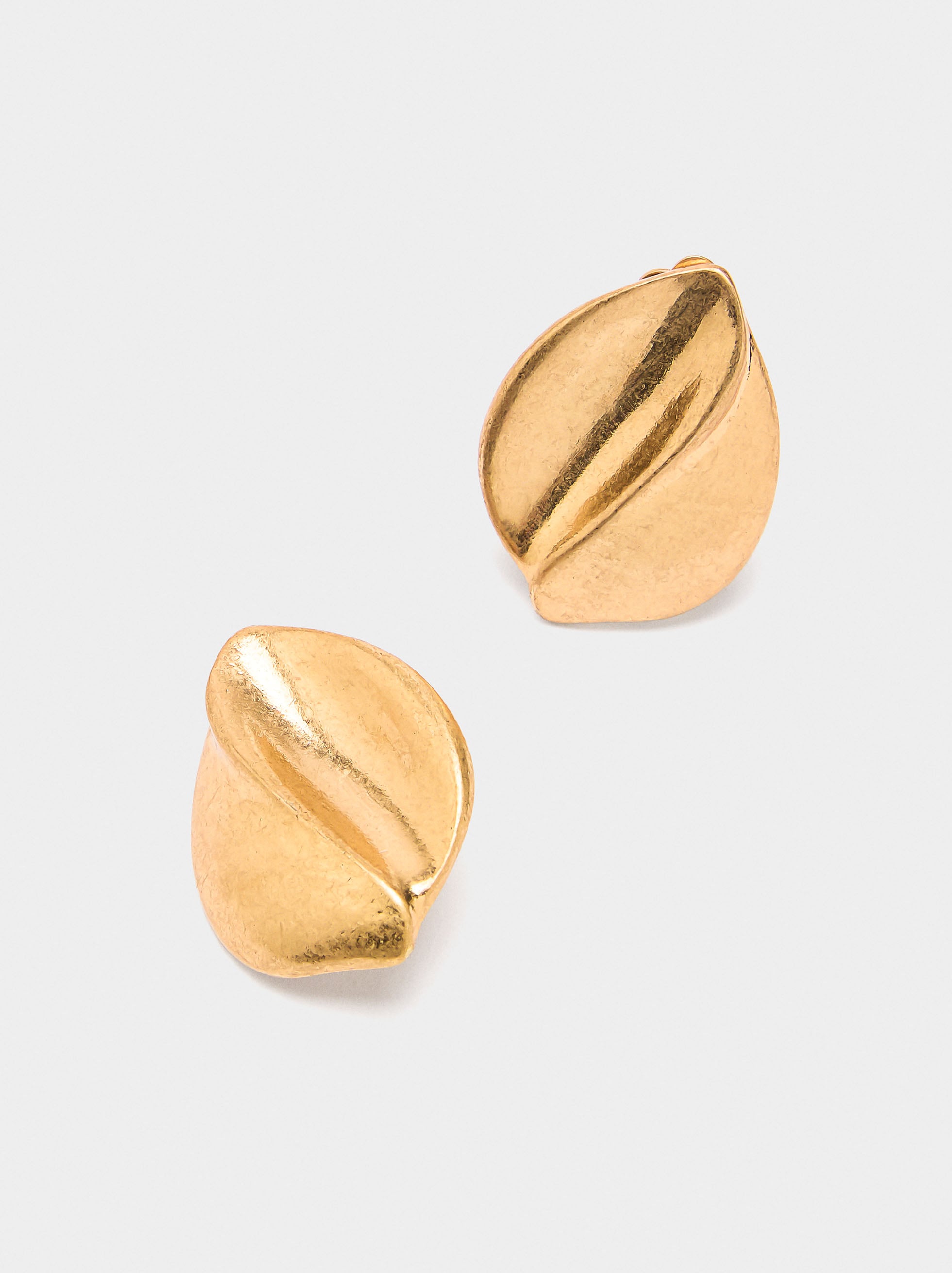 Pendientes Maxi Pétalos Con Relieve