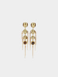 Pendientes Maxi Largos Con Esferas
