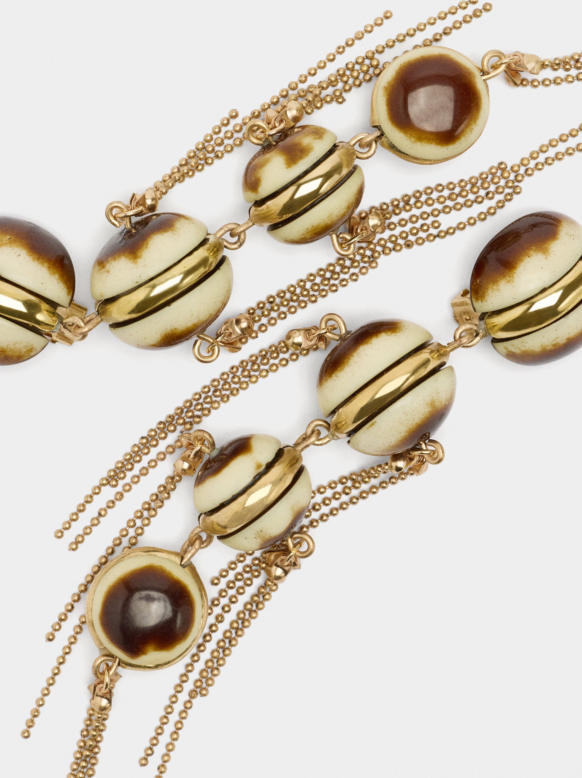 Pendientes Maxi Largos Con Esferas