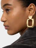 Pendientes Maxi Rectangulares