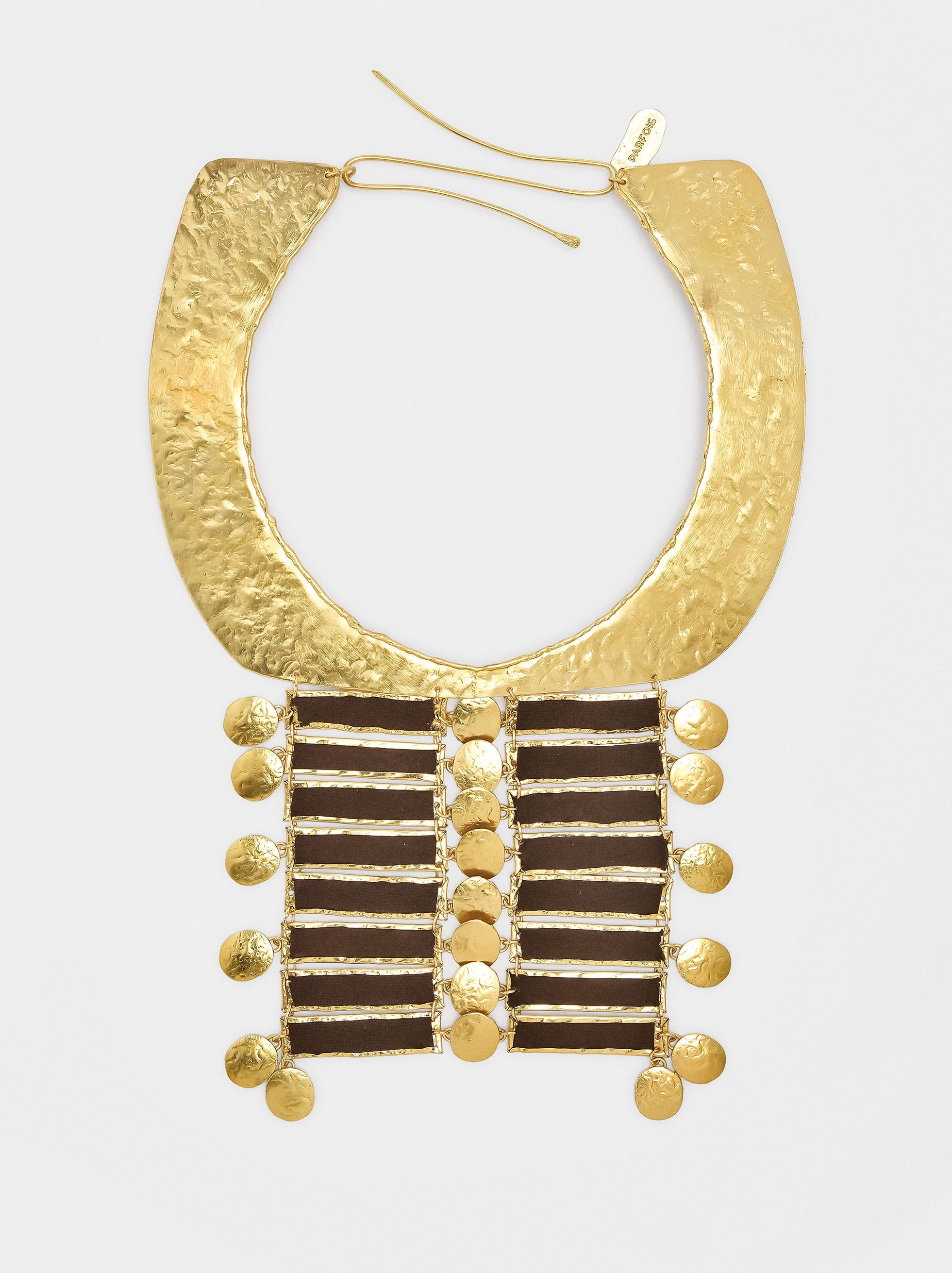 Collar Maxi De Barras Horizontales