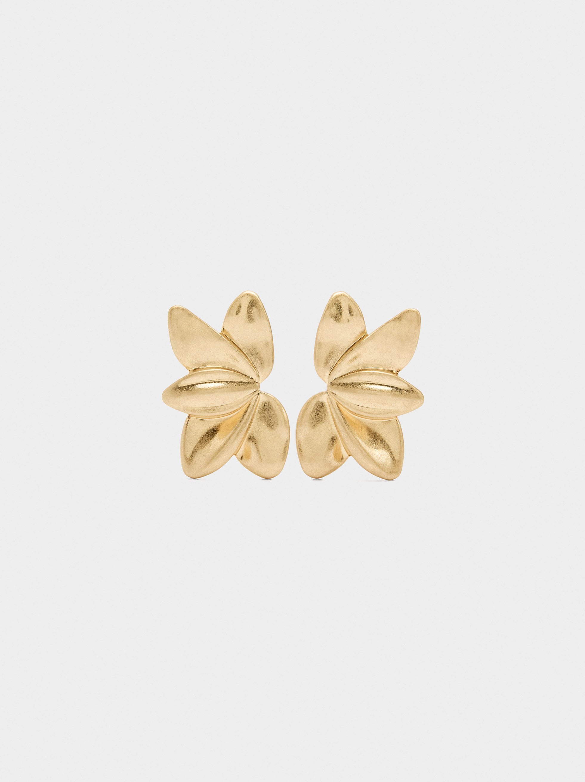 Pendientes Maxi Media Flor
