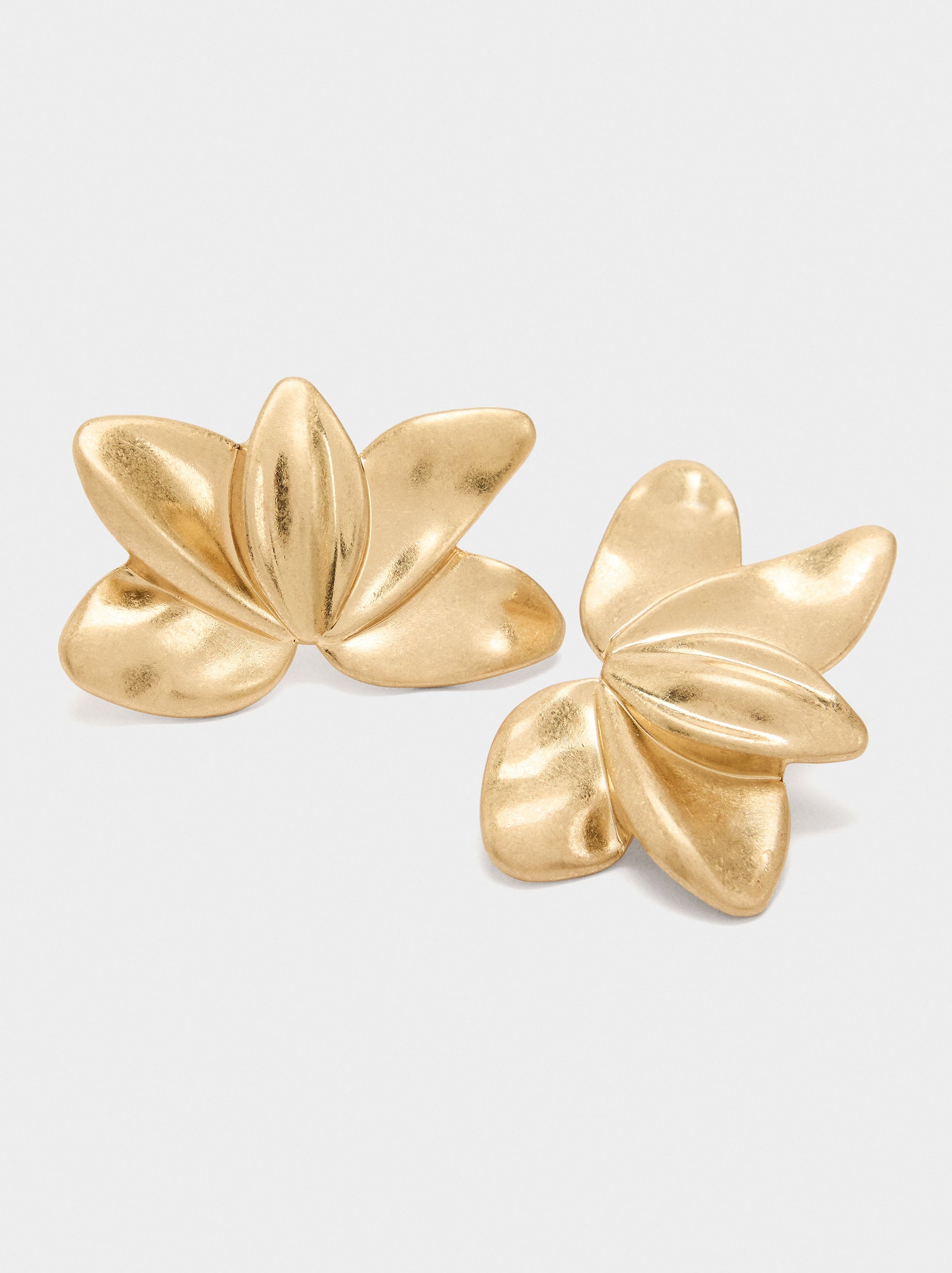 Pendientes Maxi Media Flor