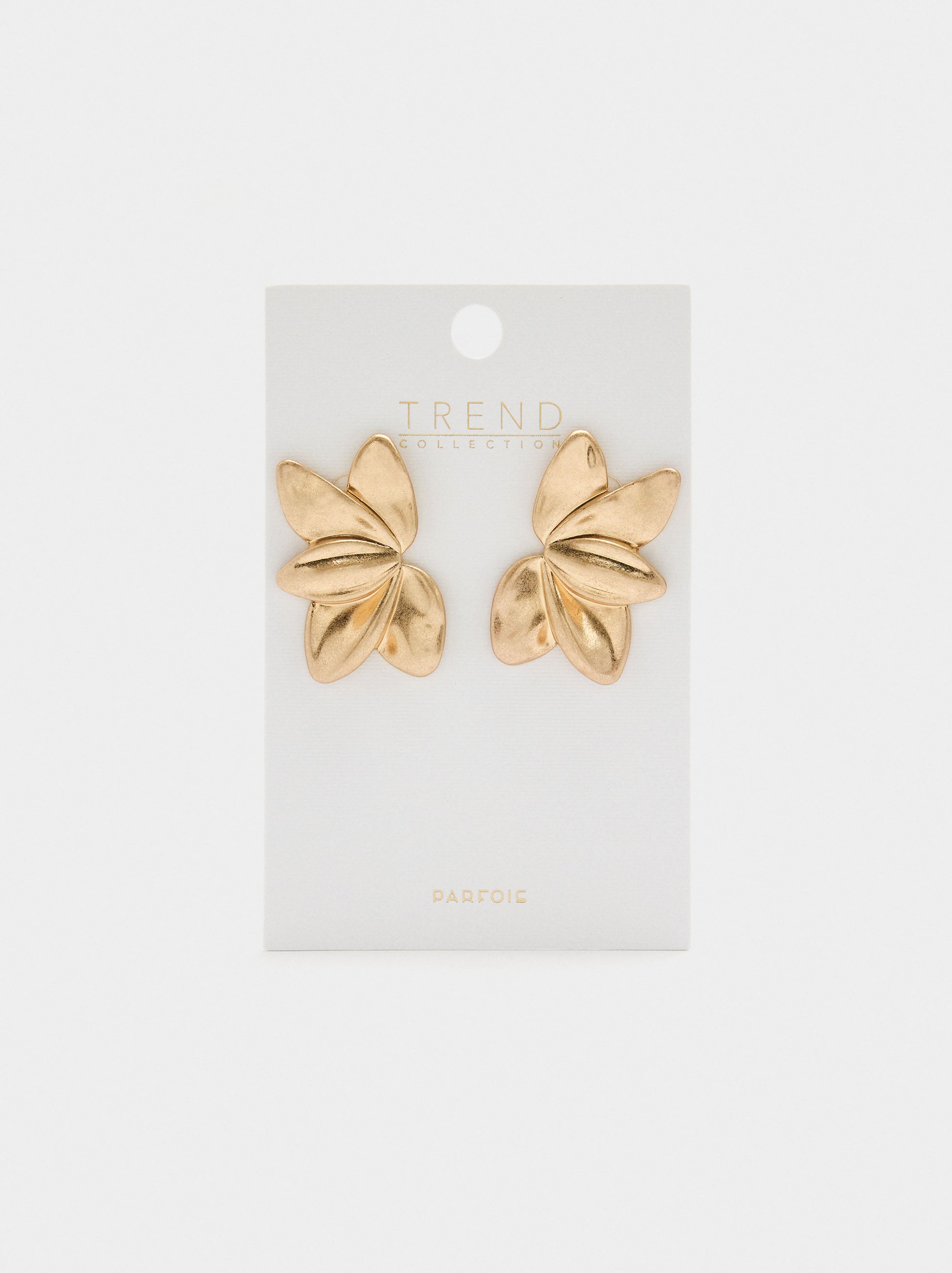 Pendientes Maxi Media Flor