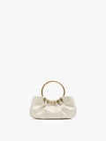 Bolso De Mano Con Aro Metálico