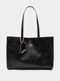 Bolso Shopper Con Colgante