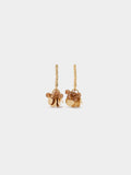Pendientes Barra Con Mini Medallas Y Cuentas