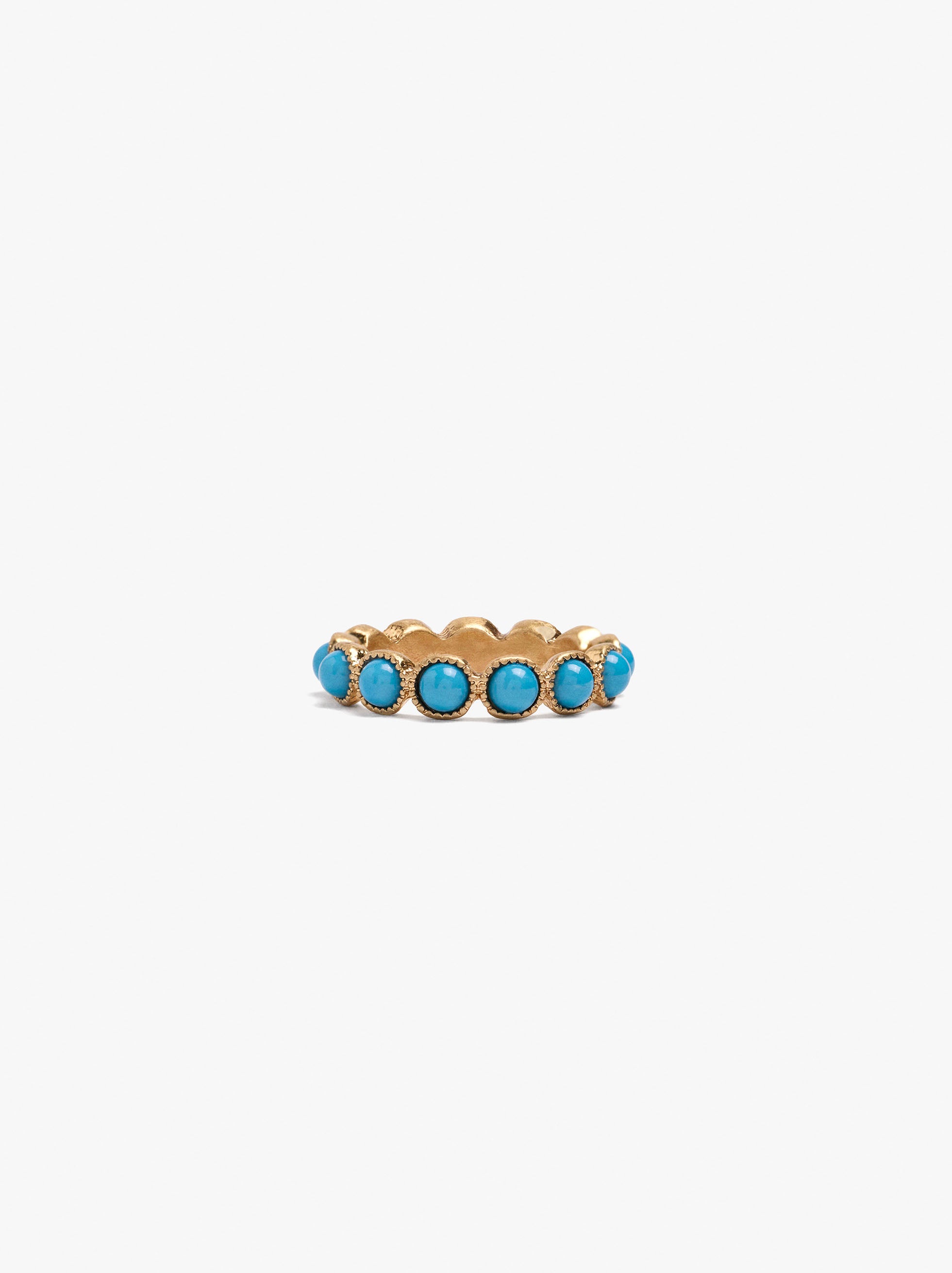 Anillo Con Semiesferas