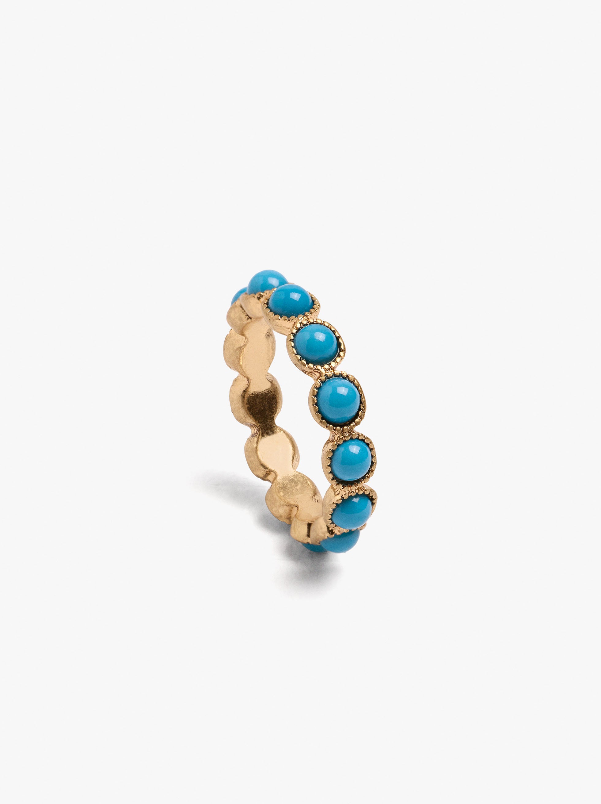 Anillo Con Semiesferas