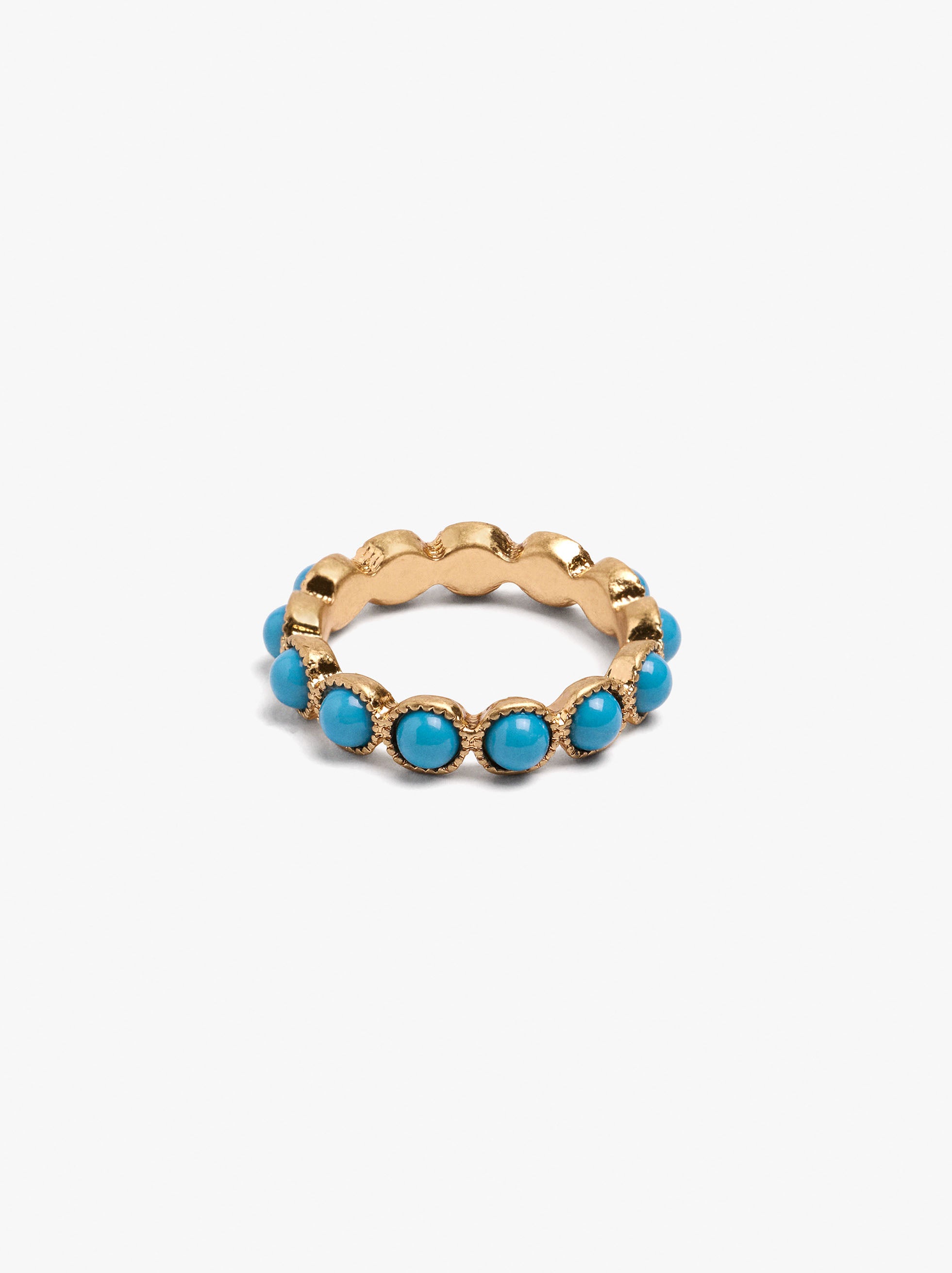 Anillo Con Semiesferas