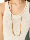 Collar Segmentado Con Cadena De Serpiente