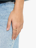 Anillo Con Relieves Redondeados
