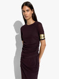 Blusa Lisa Con Fruncidos