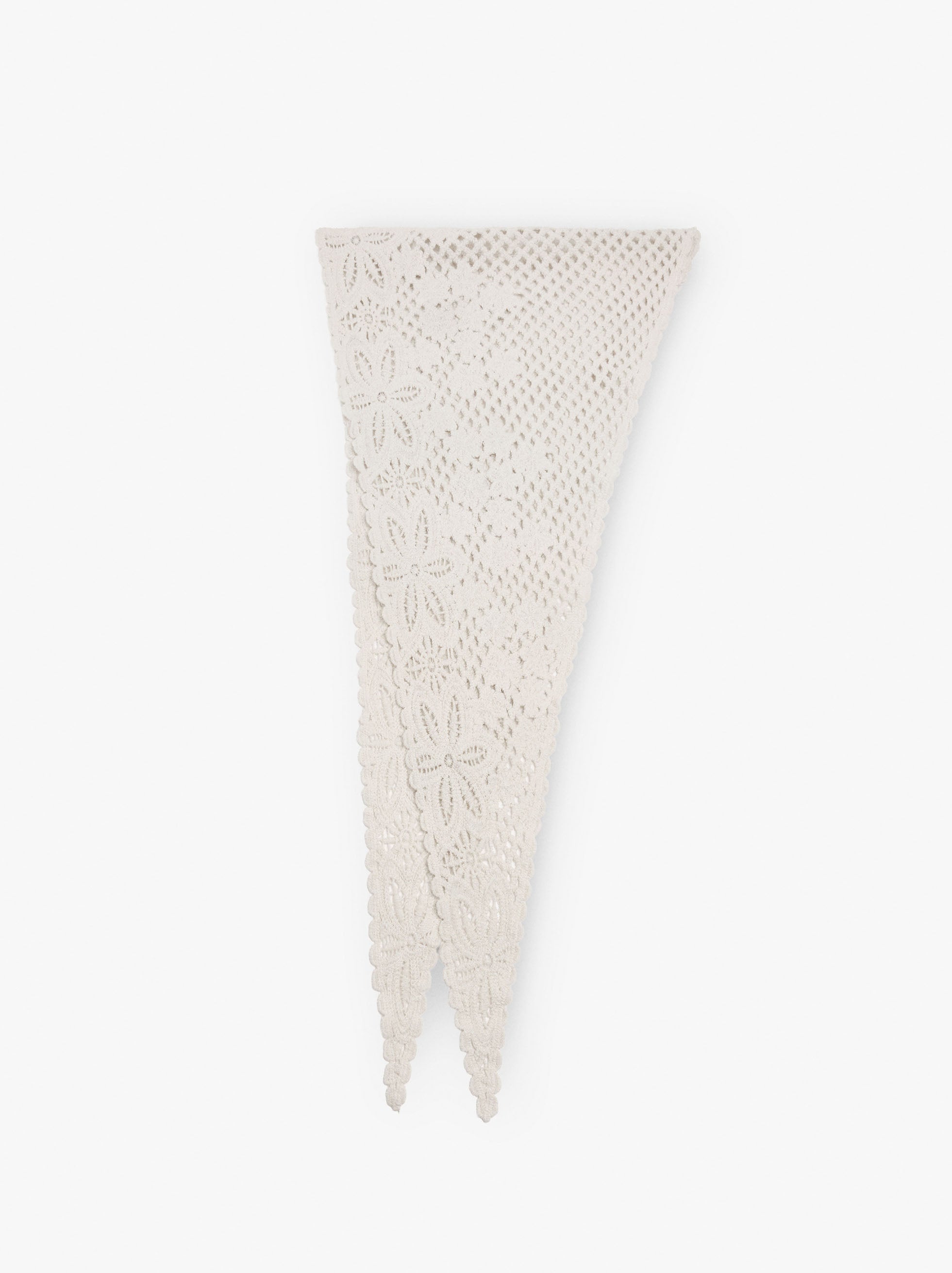 Pañuelo Multifuncional De Crochet 100% Algodón