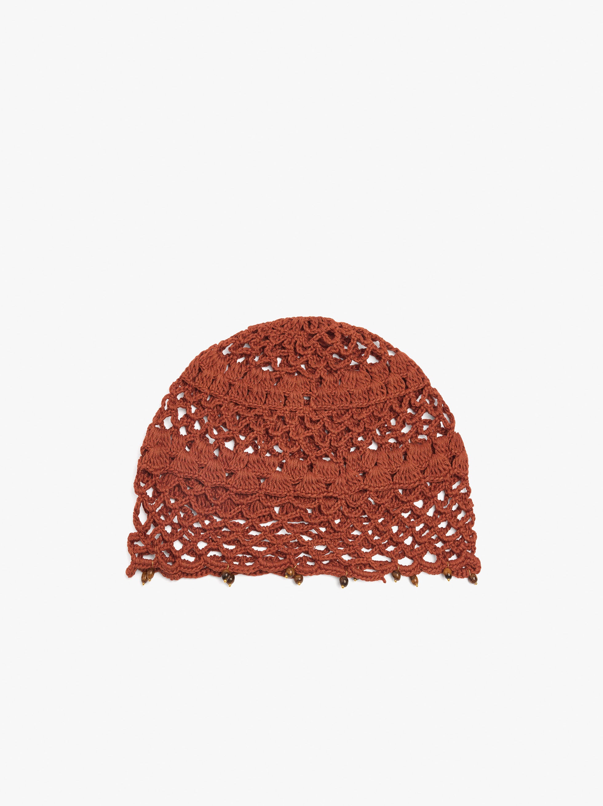 Gorro De Croché De Algodón