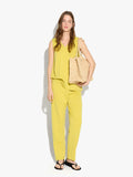 Pantalón Fluido Con Cintura Elástica
