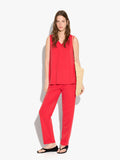Pantalón Fluido Con Cintura Elástica