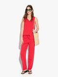 Pantalón Fluido Con Cintura Elástica