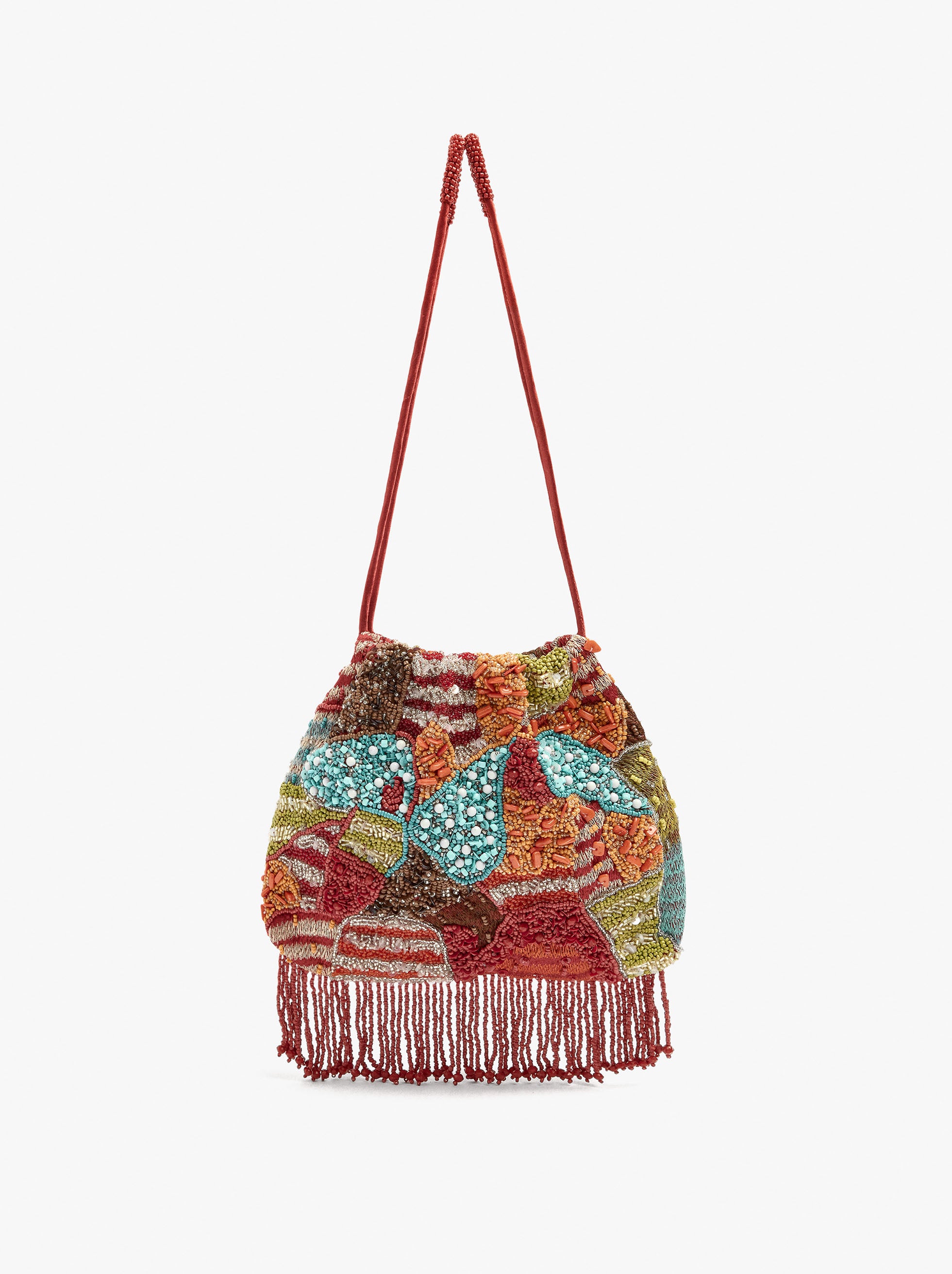 Bolso De Mano Folky Beads