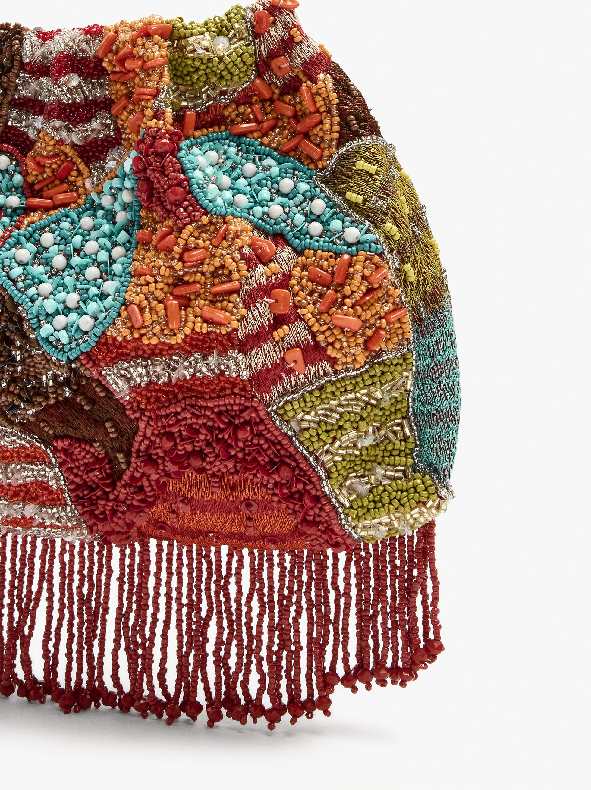 Bolso De Mano Folky Beads