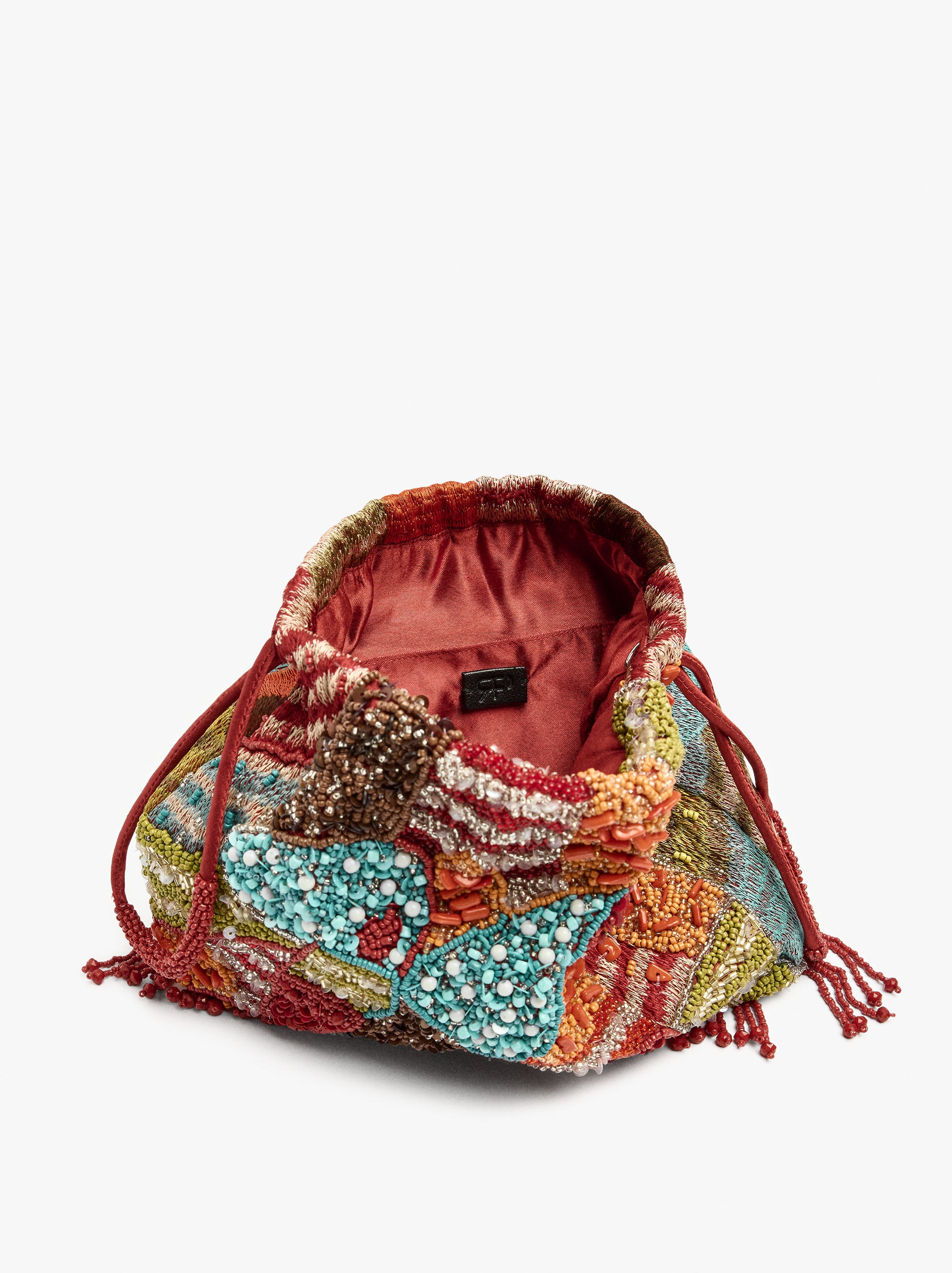 Bolso De Mano Folky Beads