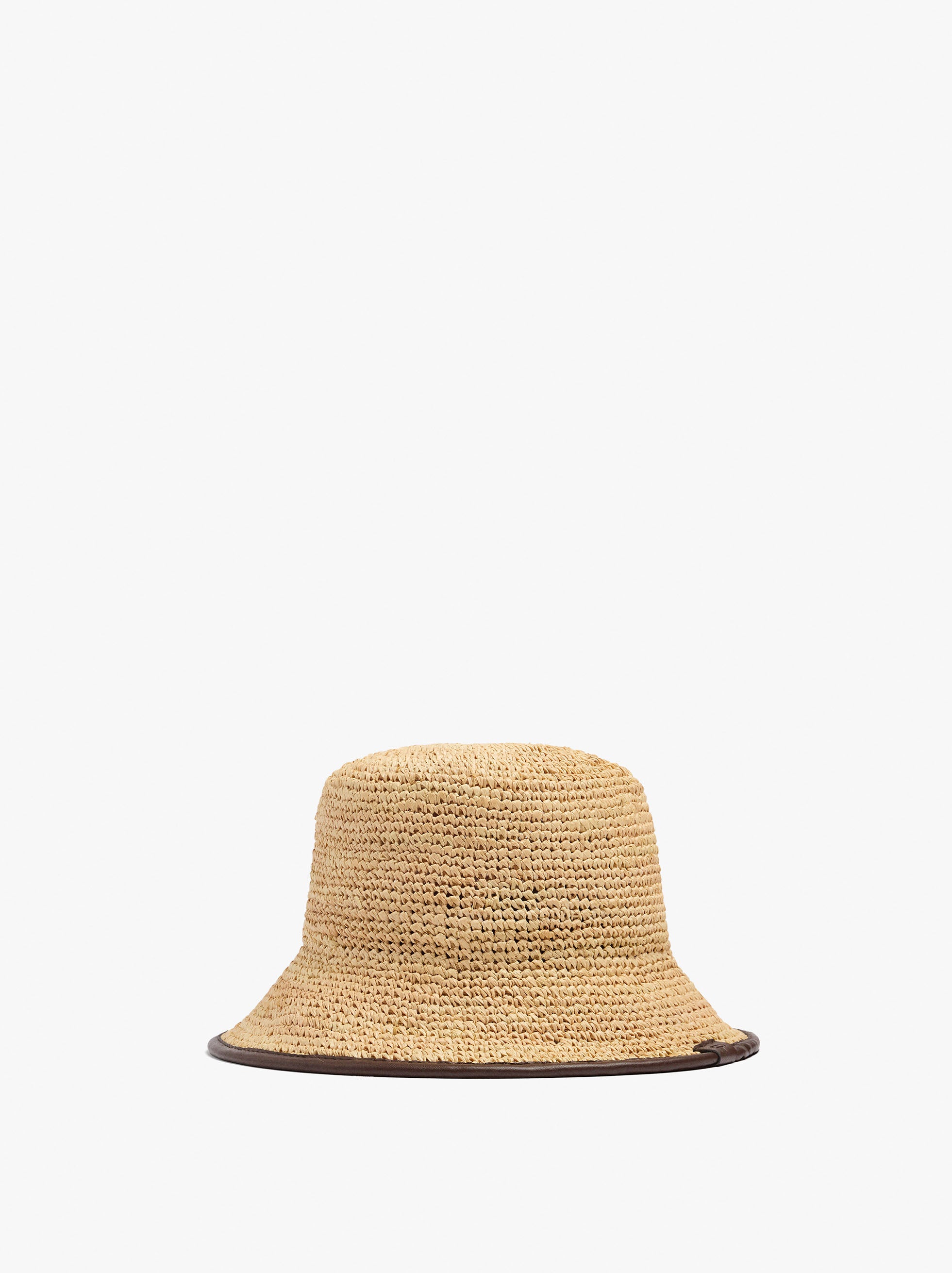 Sombrero Tipo Bucket De Rafia