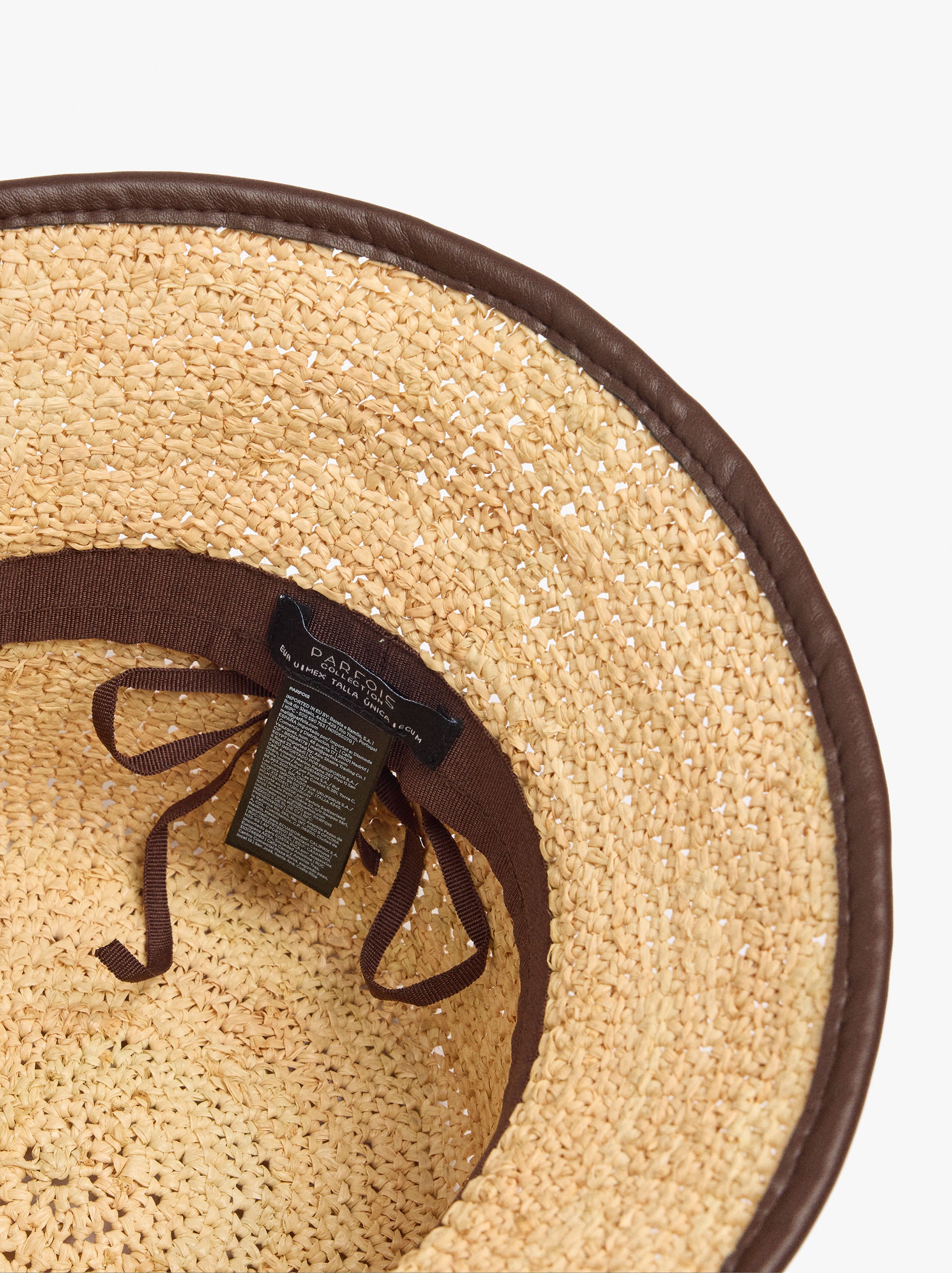 Sombrero Tipo Bucket De Rafia