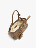 Bolso Tote Perforado Con Bolso Removible M